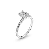 Oval Cut Diamond Engagement Ring - Dracakis Jewellers